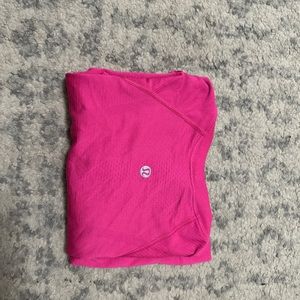 LULULEMON sonic pink swiftly tee- size 0